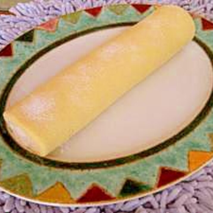 恵方巻き?な生姜紅茶ロールケーキ